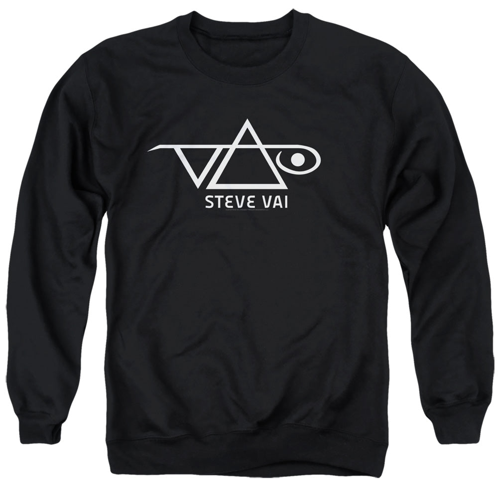 Steve Vai/logo-adult Crewneck Sweatshirt-black