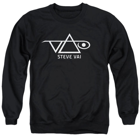 Steve Vai/logo-adult Crewneck Sweatshirt-black