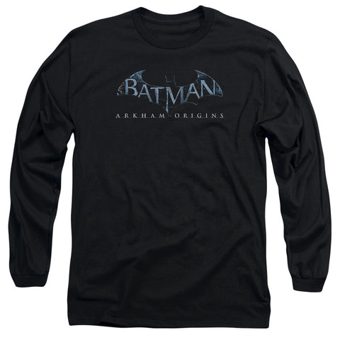Batman Arkham Origins/logo - L/s Adult 18/1 - Black