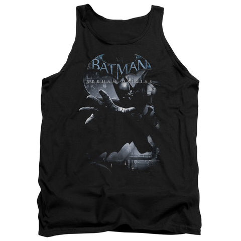 Batman Arkham Origins/out Of The Shadows - Adult Tank - Black