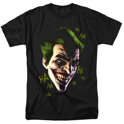 Batman Arkham Origins/joker Grim-s/s Adult 18/1-black