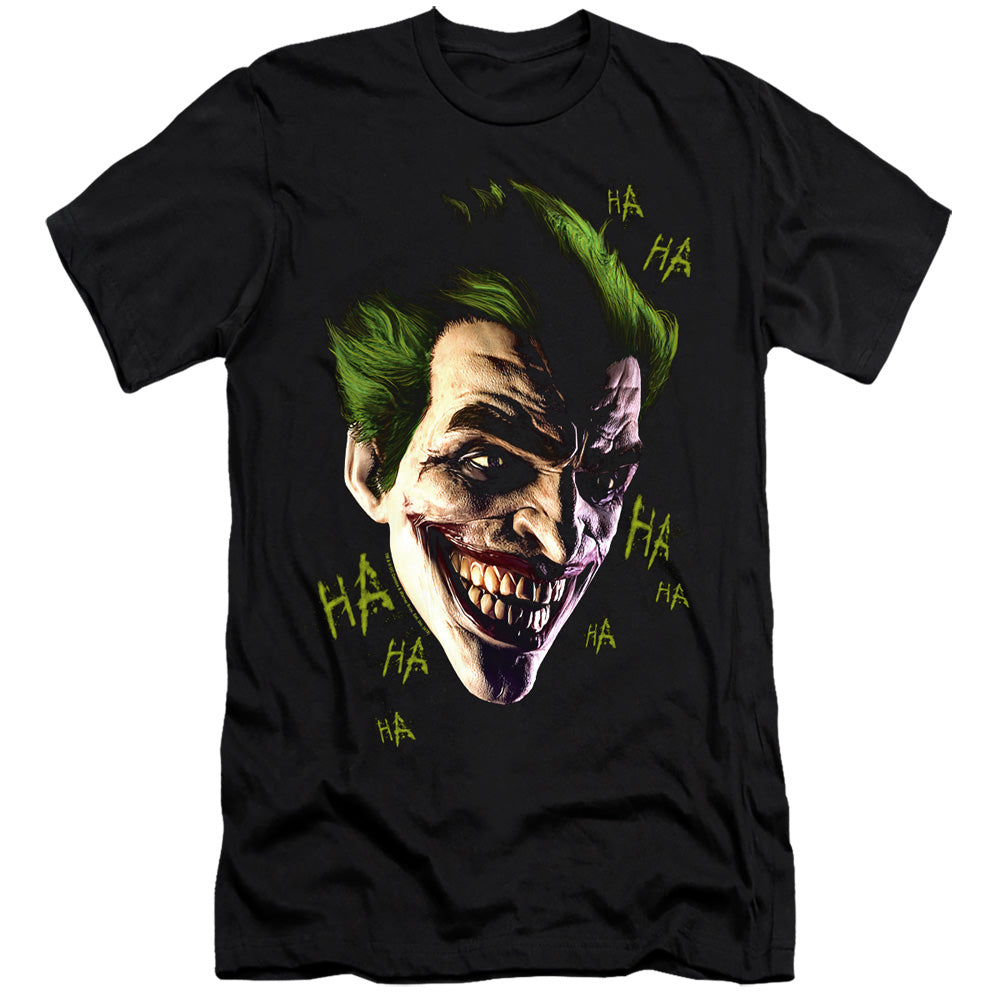 Batman Arkham Origins/joker Grim-hbo S/s Adult 30/1-black