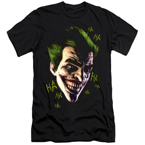 Batman Arkham Origins/joker Grim-hbo S/s Adult 30/1-black