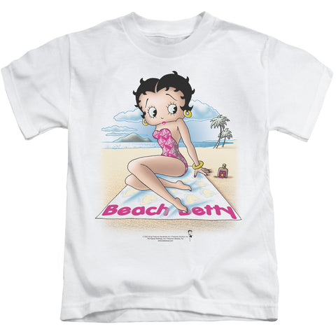 Betty Boop/beach Betty - S/s Juvenile 18/1 - White