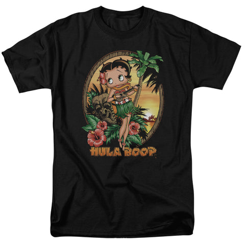 Betty Boop/hula Boop Ii - S/s Adult 18/1 - Black
