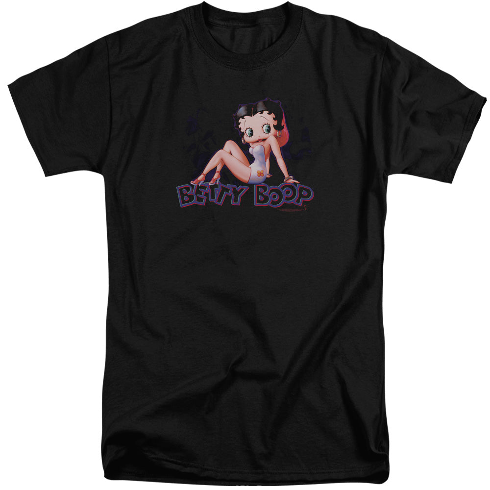 Betty Boop/glowing-s/s Adult Tall-black