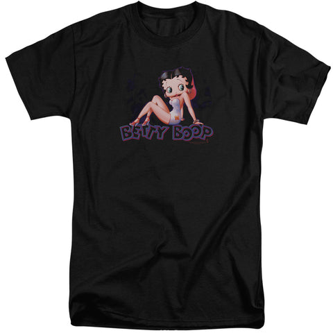 Betty Boop/glowing-s/s Adult Tall-black