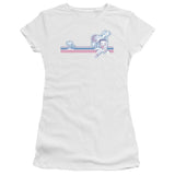 Juniors Sheer Cap Sleeve