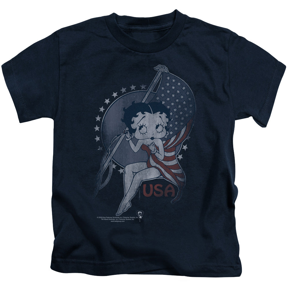 Betty Boop/proud Betty - S/s Juvenile 18/1 - Navy