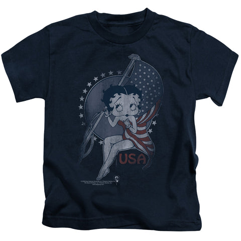 Betty Boop/proud Betty - S/s Juvenile 18/1 - Navy