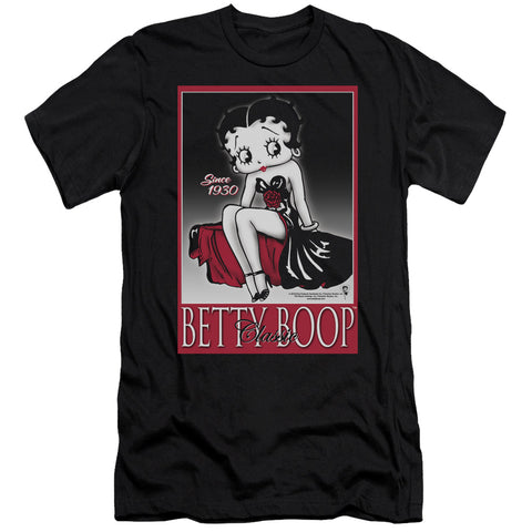 Betty Boop/classic - S/s Adult 30/1 - Black