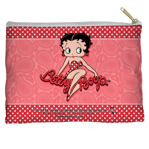 Betty Boop/paisley & Polka Dots - Accessory Pouch