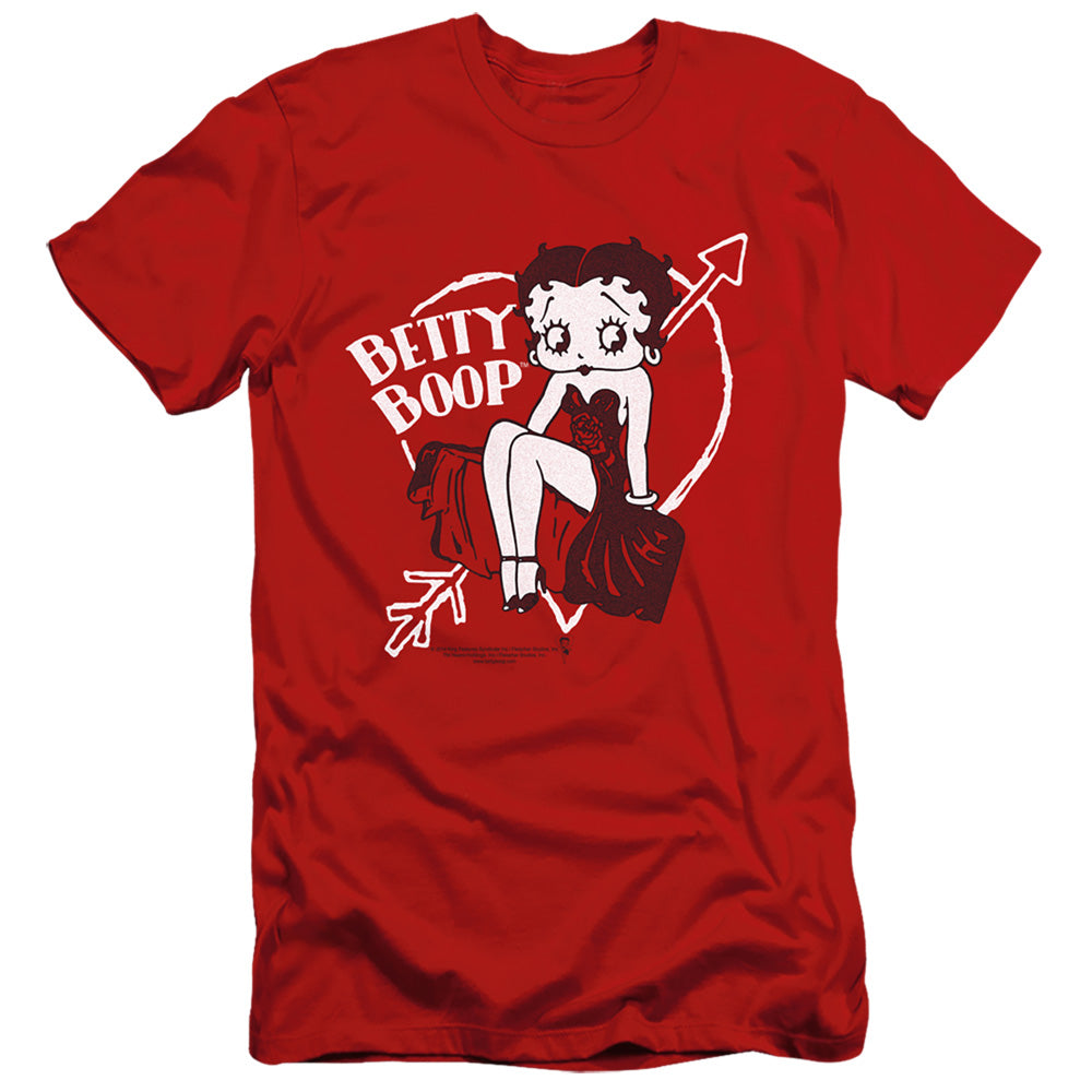 Betty Boop/lover Girl-s/s Adult 30/1-red