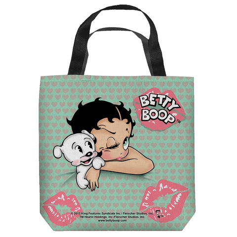BETTY BOOP-GOODNIGHT KISS - TOTE BAG - 16x16
