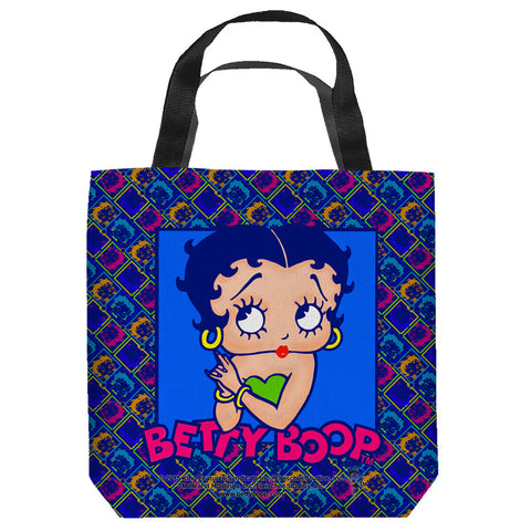 BETTY BOOP-POP BETTY - TOTE BAG - 16x16