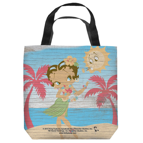 BETTY BOOP-HULA BOOP - TOTE BAG - 13x13