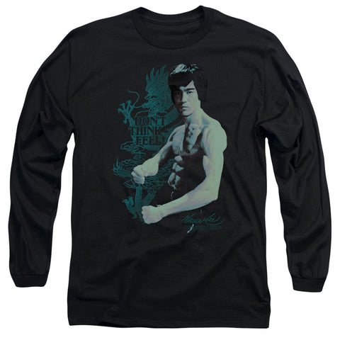 Bruce Lee/feel - L/s Adult 18/1 - Black