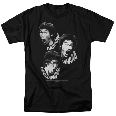 Bruce Lee/sounds Of The Dragon-s/s Adult 18/1-black