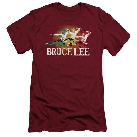 Bruce Lee/tri Color - S/s Adult 30/1 - Cardinal