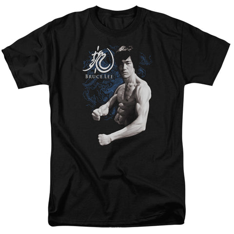 Bruce Lee/dragon Stance - S/s Adult 18/1 - Black