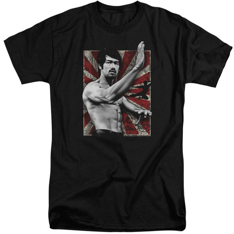 Bruce Lee/concentrate-s/s Adult Tall-black