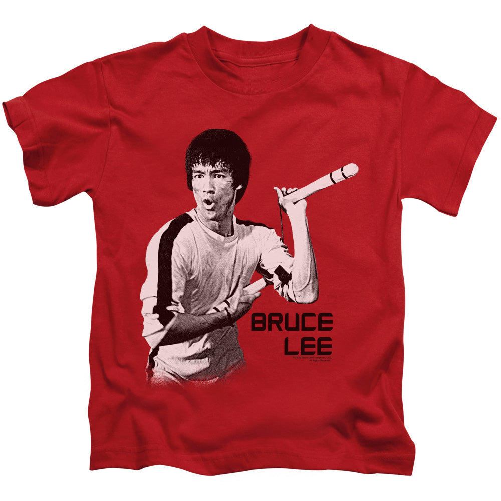 Bruce Lee/nunchucks - S/s Juvenile 18/1 - Red