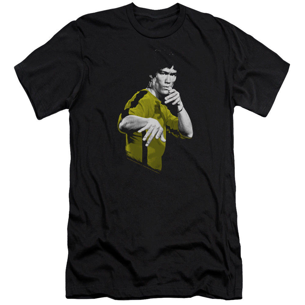 Bruce Lee/suit Of Death-premuim Canvas Adult Slim Fit 30/1-black