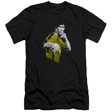 Bruce Lee/suit Of Death-premuim Canvas Adult Slim Fit 30/1-black
