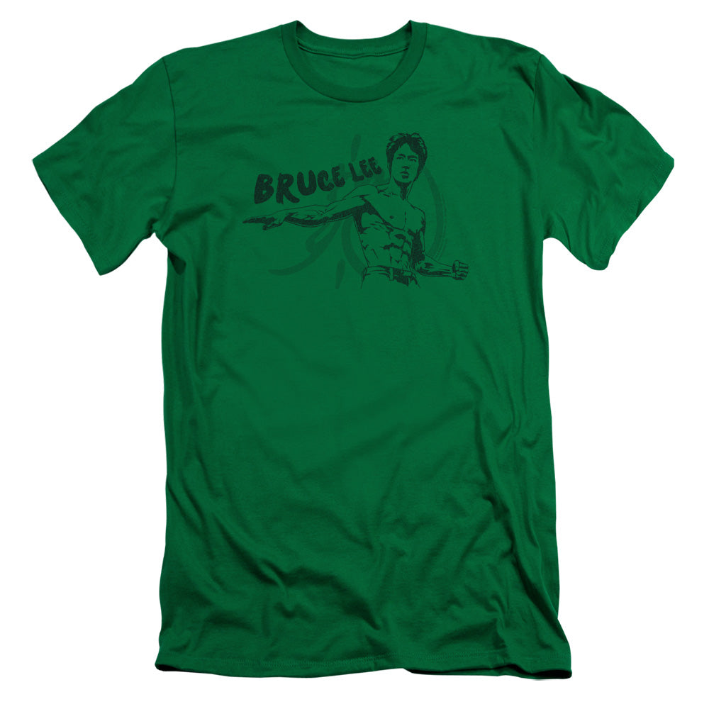 Bruce Lee/brush Lee-s/s Adult 30/1-kelly Green