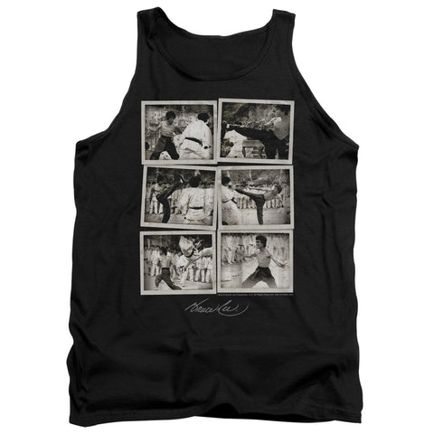 Bruce Lee/snap Shots-adult Tank-black