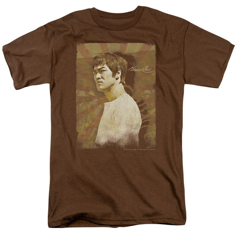 Bruce Lee/anger-s/s Adult 18/1-coffee