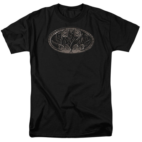 Batman/bio Mech Bat Shield - S/s Adult 18/1 - Black