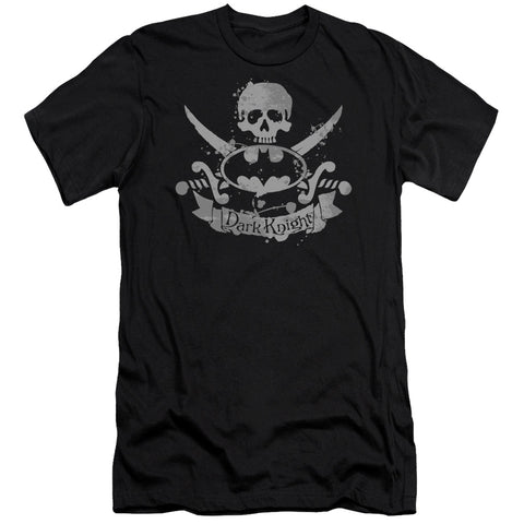 Batman/dark Pirate-premuim Canvas Adult Slim Fit 30/1-black