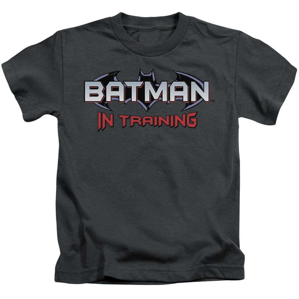 Batman/batman In Training-s/s Juvenile 18/1-charcoal-sm(4)