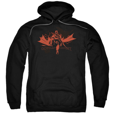 Batman/gotham Knight-adult Pull-over Hoodie-black