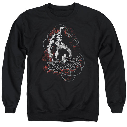 Batman/urban Gotham - Adult Crewneck Sweatshirt - Black