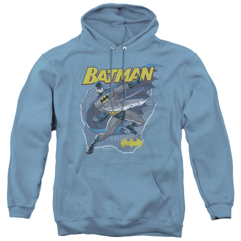 Batman/taste The Metal - Adult Pull-over Hoodie - Carolina Blue
