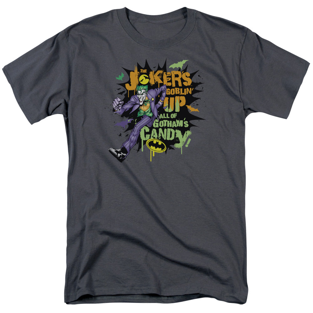 Batman/goblin Candy - S/s Adult 18/1 - Charcoal