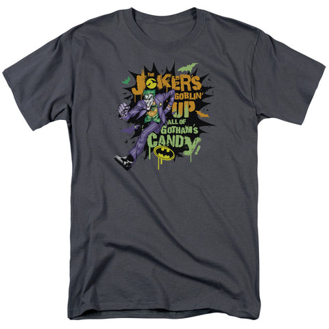 Batman/goblin Candy - S/s Adult 18/1 - Charcoal