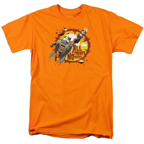 Batman/all Treats - S/s Adult 18/1 - Orange