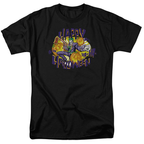 Batman/ha Ha Halloween-s/s Adult 18/1-black