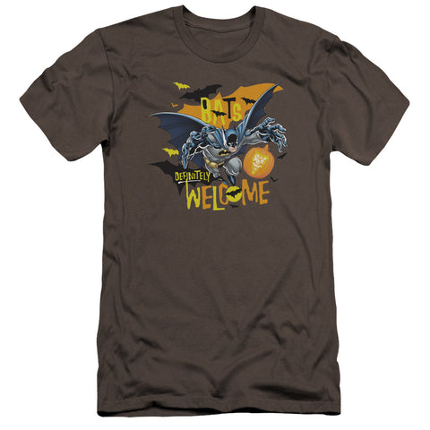Batman/bats Welcome-premuim Canvas Adult Slim Fit 30/1-charcoal