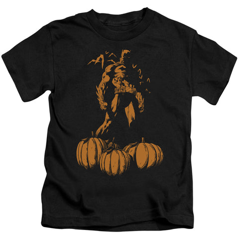 Batman/a Bat Among Pumpkins-s/s Juvenile 18/1-black