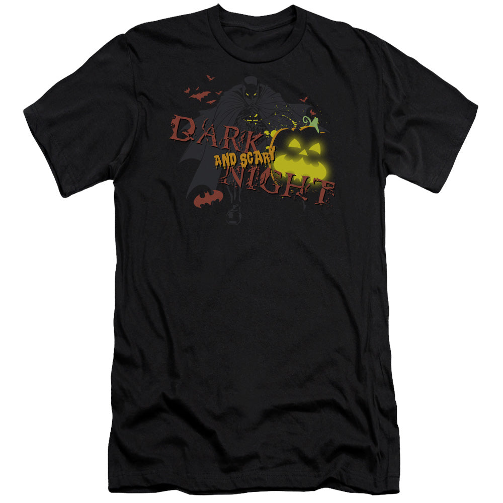 Batman/dark And Scary Night-premuim Canvas Adult Slim Fit 30/1-black