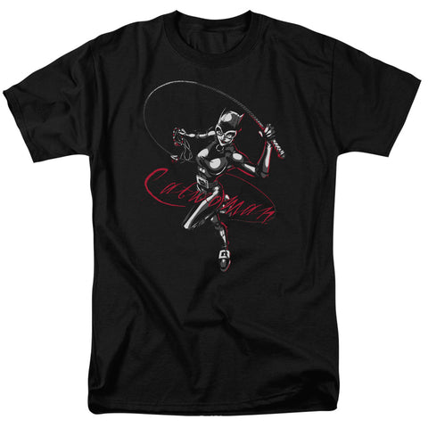 Batman/kitten With A Whip - S/s Adult 18/1 - Black