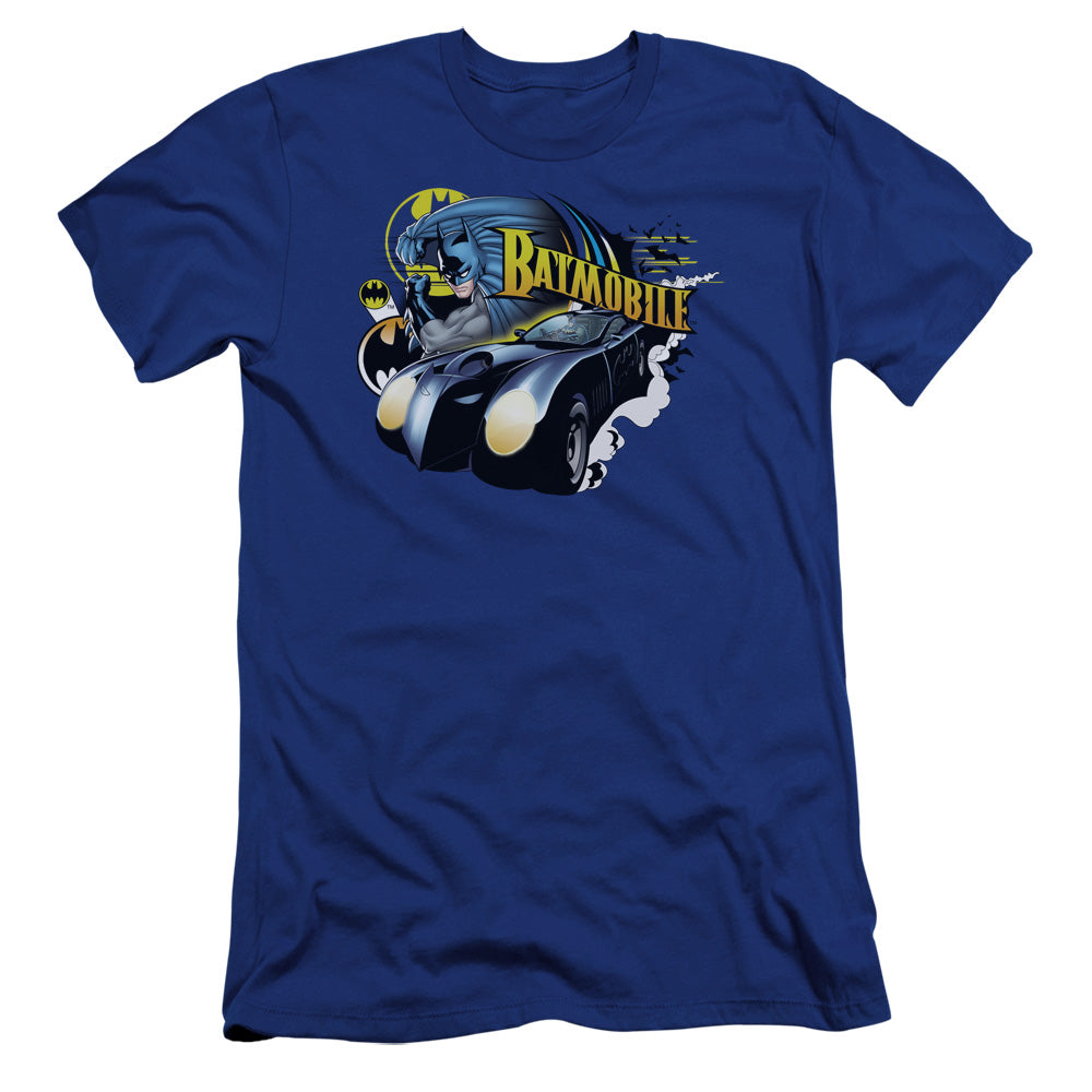 Batman/batmobile-premuim Canvas Adult Slim Fit 30/1-royal Blue