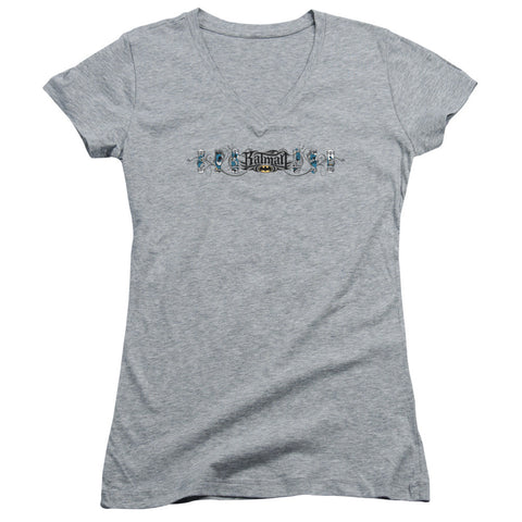 Juniors Sheer Cap Sleeve V-Neck