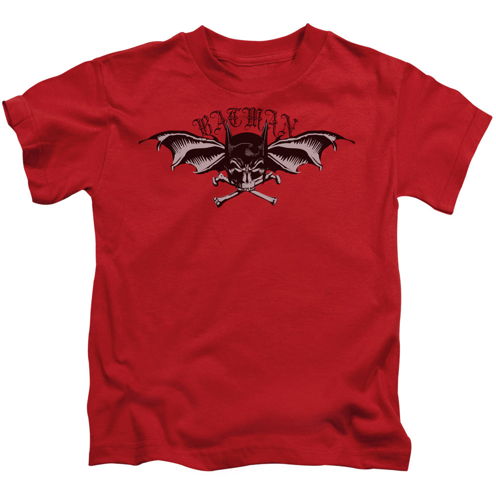 Batman/wings Of Wrath-s/s Juvenile 18/1-red