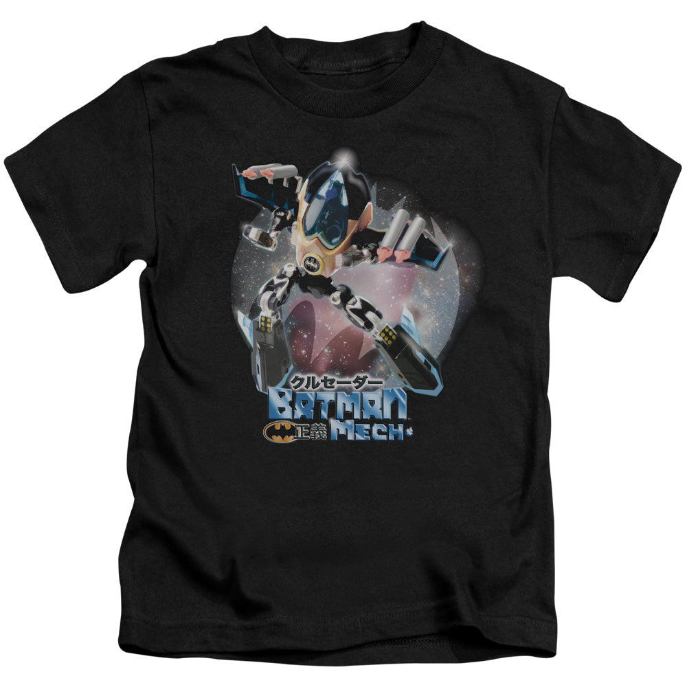 Batman/batman Mech - S/s Juvenile 18/1 - Black