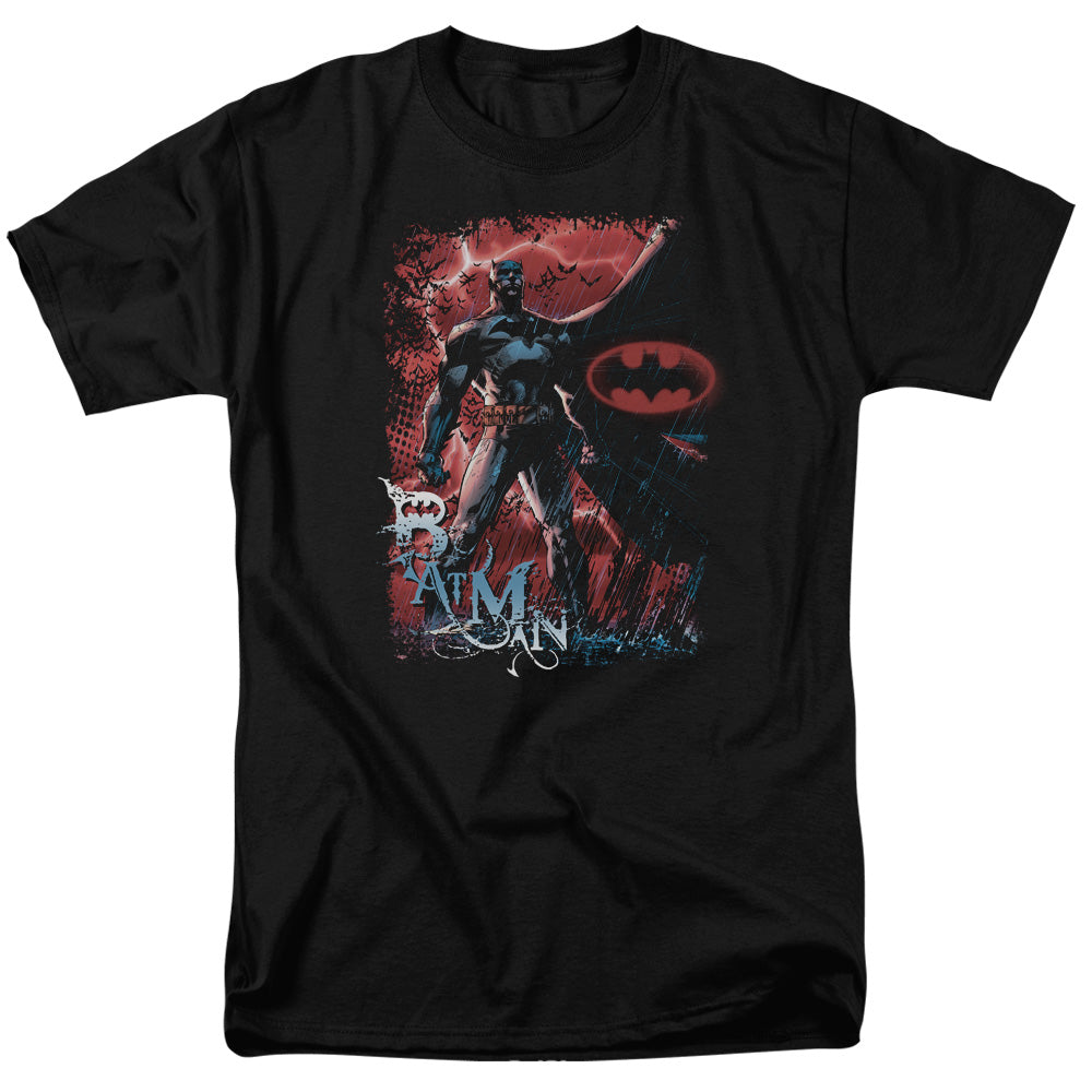 Batman/gotham Reign - S/s Adult 18/1 - Black